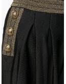 glitter-detail high-waisted shorts