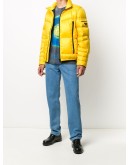 padded funnel-neck jacket