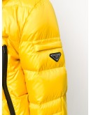padded funnel-neck jacket
