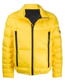 padded funnel-neck jacket