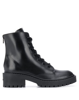 lace-up combat boots