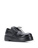 lace-up flat shoes 