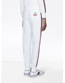 logo patch track pants