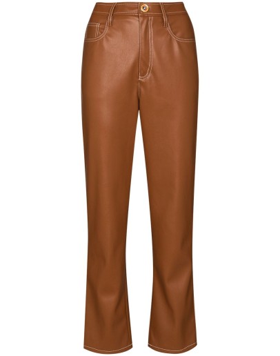 Eli faux leather trousers