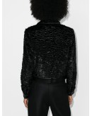 Buddha faux shearling jacket