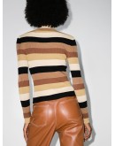 striped turtleneck jumper