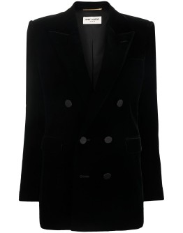 double-breasted blazer