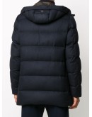 padded multi-pocket coat