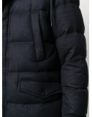 padded multi-pocket coat