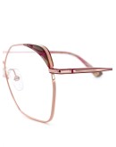 oversized square frame glasses