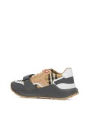 vintage check sneakers