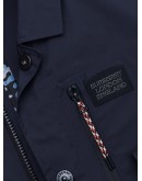 logo appliqué field jacket