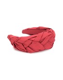 RED(V) braided hairband