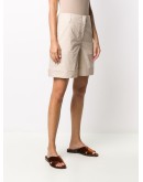 straight-leg bermuda shorts