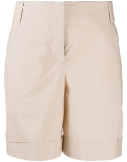straight-leg bermuda shorts