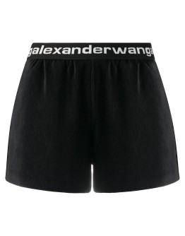 high-rise track shorts 