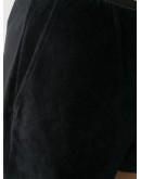high-rise track shorts 