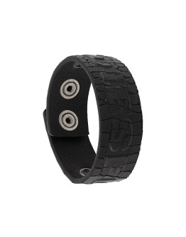 embossed chunky bracelet