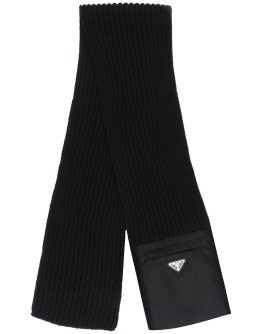 zip pocket scarf