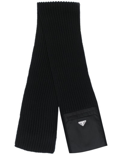 zip pocket scarf
