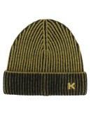 logo ribbed beanie