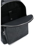 logo embossed backpack