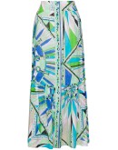 Bes print maxi skirt