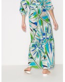 Bes print maxi skirt
