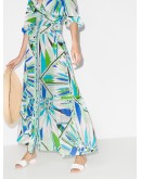 Bes print maxi skirt