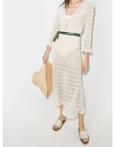 Neha crochet maxi dress