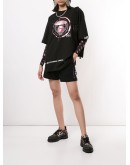 drawstring logo shorts