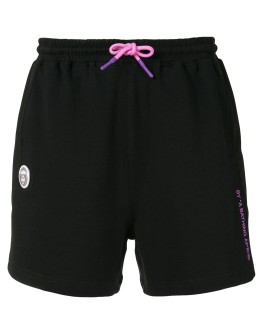 drawstring logo shorts
