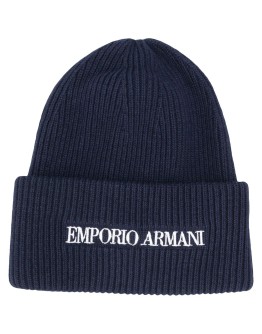 embroidered logo beanie