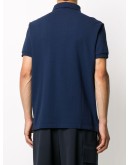 embroidered bear polo shirt