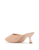 quilted mule pumps