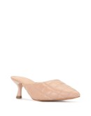 quilted mule pumps