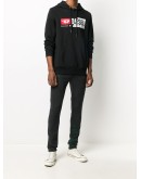 slogan skinny jeans