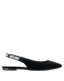 velvet slingback flats