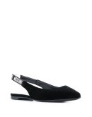 velvet slingback flats