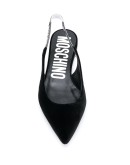velvet slingback flats