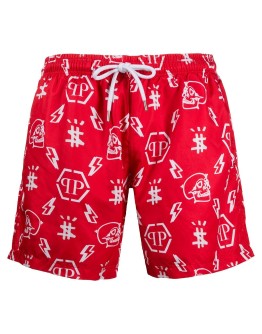 monogram logo swim shorts 
