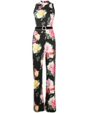 Selene floral wide-leg jumpsuit