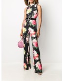 Selene floral wide-leg jumpsuit