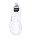 side logo print sneakers