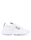 side logo print sneakers