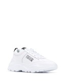 side logo print sneakers