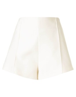 Poet high-rise satin shorts