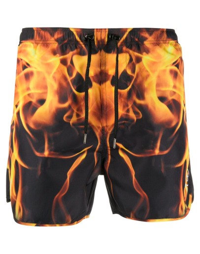 flame swimming shorts