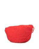 logo embroidered belt bag