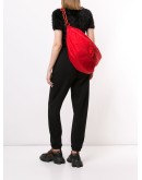 logo embroidered belt bag